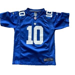 Eli Manning #10 New York Giants Youth Large Blue NFL Jersey
